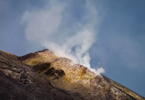 Aktiver Vulkan Ätna auf Sizilien