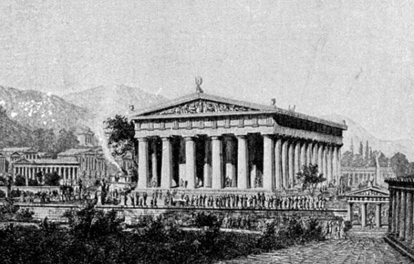 Tempel des Zeus in Olympia