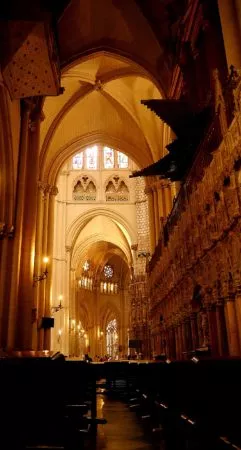 Seitengang in der Kathedrale von Toledo