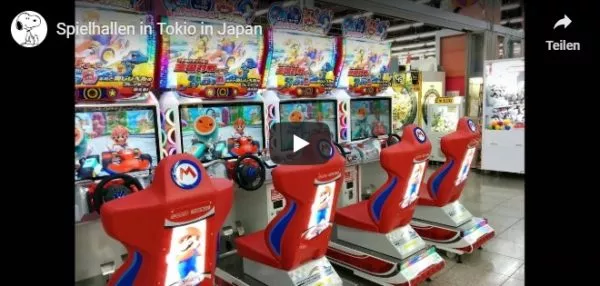 Video Spielhallen in Japan