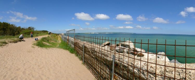 Panorama der geplanten Strandpromenade in Prora auf Rügen