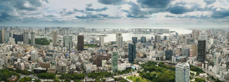 Panorama von Tokio