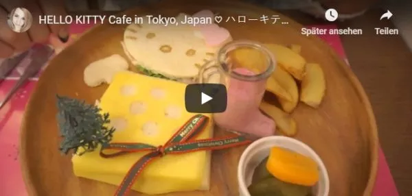 Video von Hello Kitty Cafe in Tokio