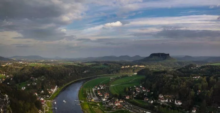 Panorama Sächsische Schweiz