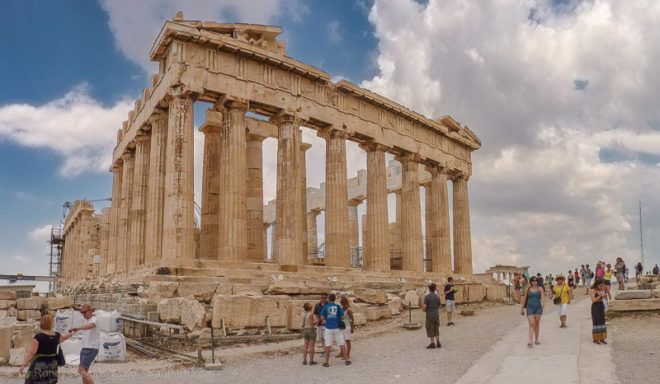 Bild: Parthenon auf der Akropolis