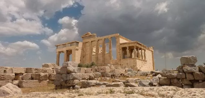 Foto: Erechtheion bei der Akropolis