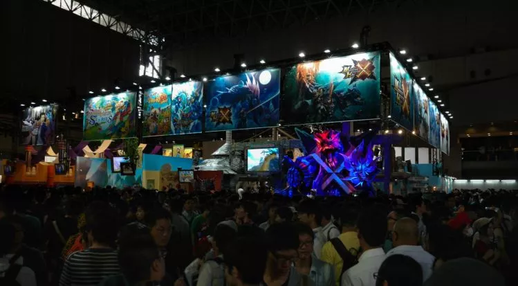 Tokyo Game Show Messestand