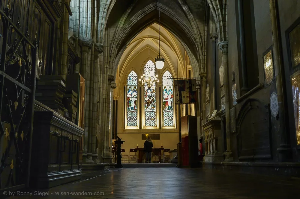 St. Patricks Kathedrale in Dublin Innenansicht