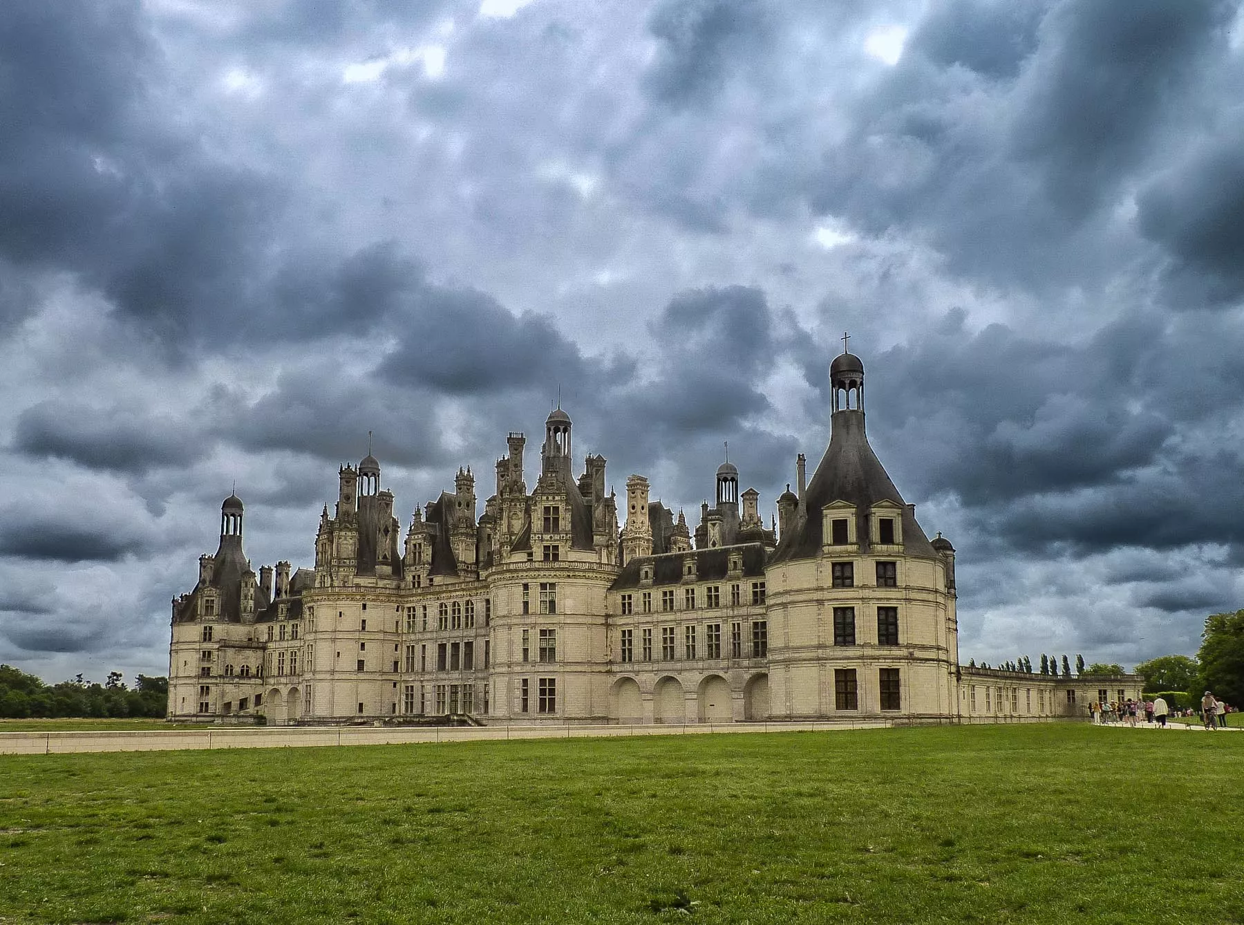 Schloss Chambord in Frankreich an der Loire
