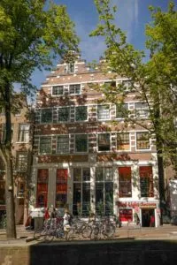 Bordell im Rotlichtviertel von Amsterdam