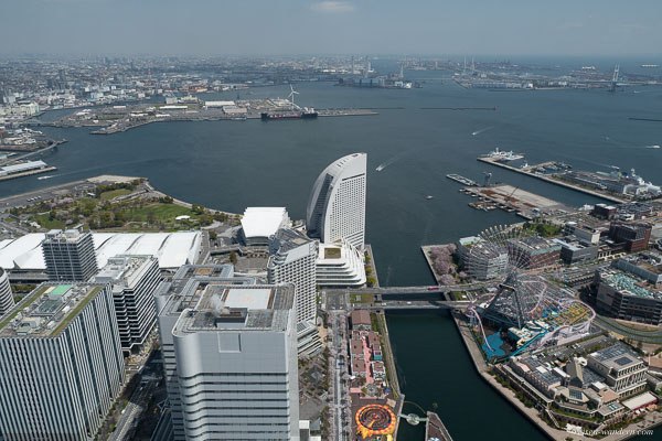 Bild: Blick auf Yokohama vom Yokohama Landmark Tower