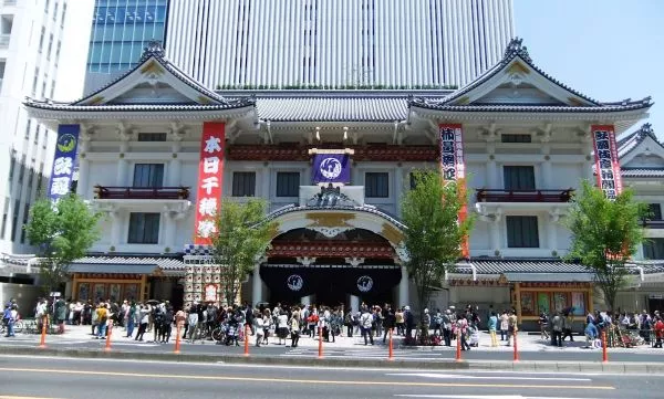 Kabukiza Theater in Ginza in Tokio