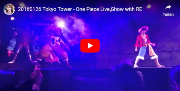 Tokyo Tower One Piece YouTube Video