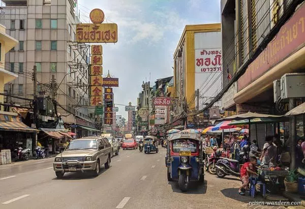 Chinatown in Bangkok
