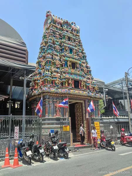 Sri Maha Mariamman Temple, ein Hindutempel in Bangkok