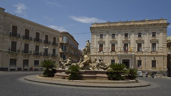 Fountain of Diana in Ortygia