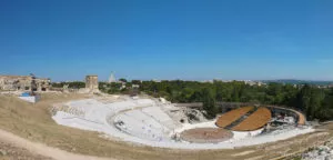 Griechisches Theater des Parco Archeologico in Syrakus
