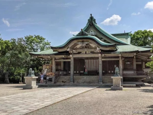 Hokoku Schrein bei der Burg von Osaka
