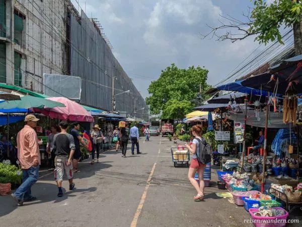 Chatuchak Weekend Market in der Woche
