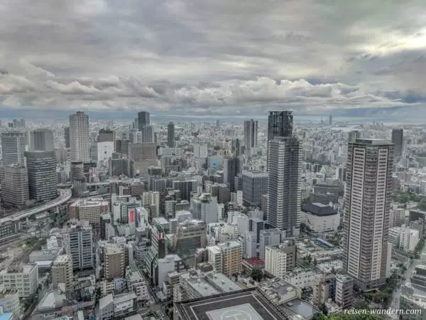 Skyline von Umeda in Osaka