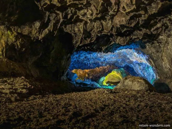 Vulkanhöhle São Vicente Caves auf Madeira