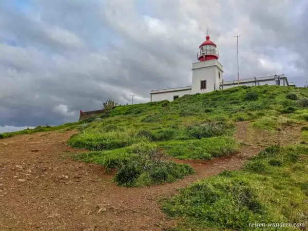 Leuchtturm bei Ponta do Pargo
