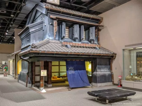 Altes Wohnhaus aus Shinjuku im Historical Museum
