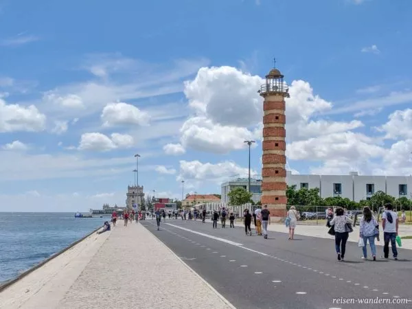 Leuchtturm Belem Lighthouse in Lissabon