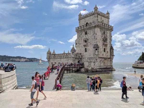 Wehrturm Torre de Belém in Lissabon