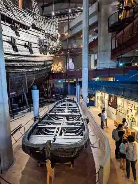 Das Beiboot der Vasa