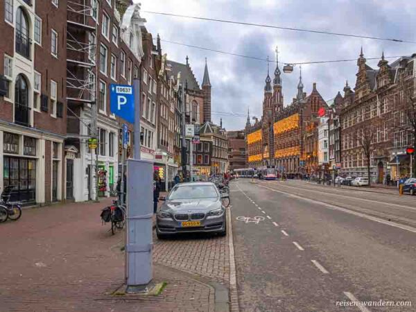 Parkautomat in der City von Amsterdam