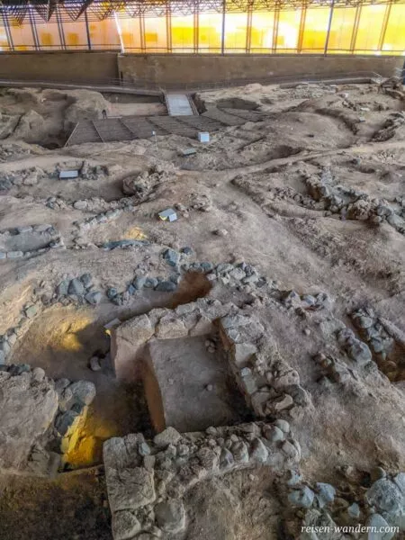 Ausgrabungen im Archäologischen Park von Galdar