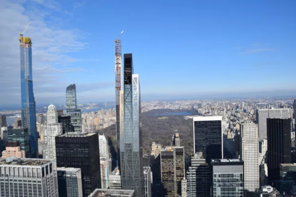 Die Skyline New Yorks vom Rockefeller Center