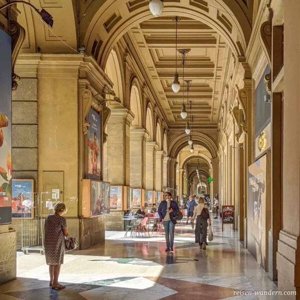 Arkaden beim Piazza della Repubblica Florenz