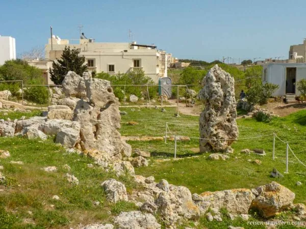 Anlage des Skorba Tempel auf Malta