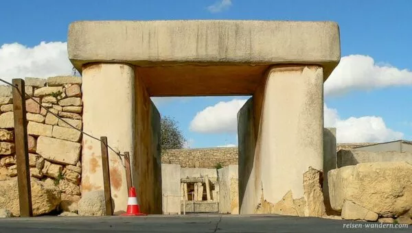 Trilith-Portal des Tarxien Tempel