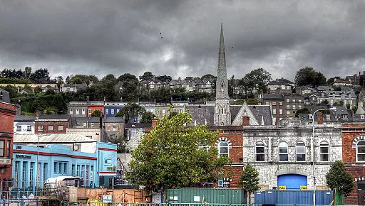 Stadtansicht von Cork