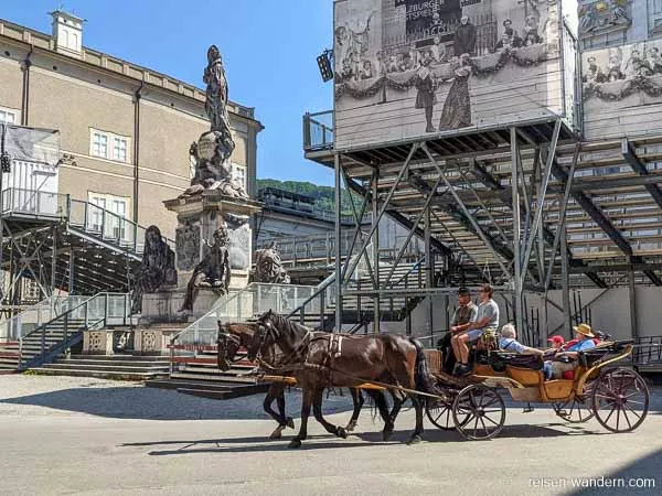 Pferdekutsche in Salzburg