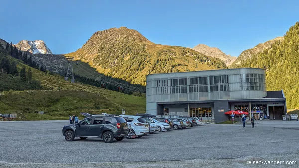 Parkplatz der Eisgrat Seilbahn