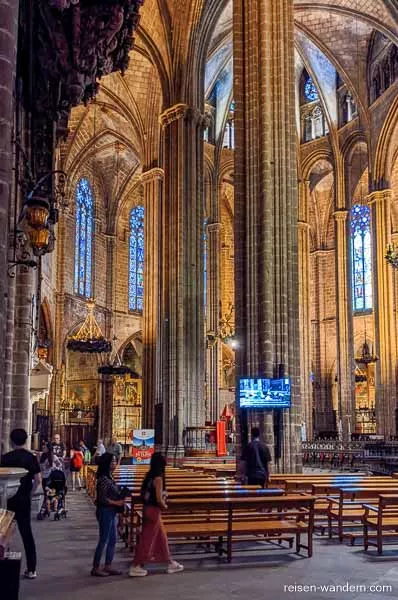La Catedral Barcelona Innenansicht