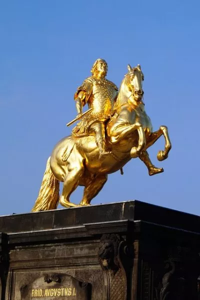 Statue des Goldenen Reiters, August dem Starken